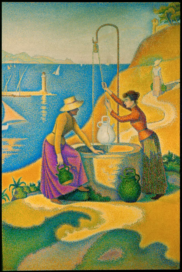 Women by the Well, Paul Signac