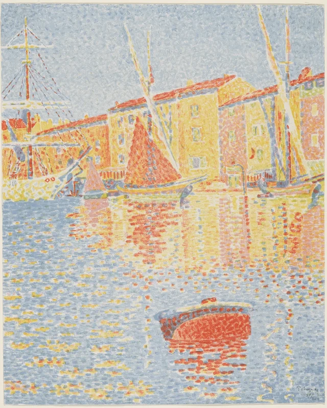 La Bouée (le port de Saint-Tropez)