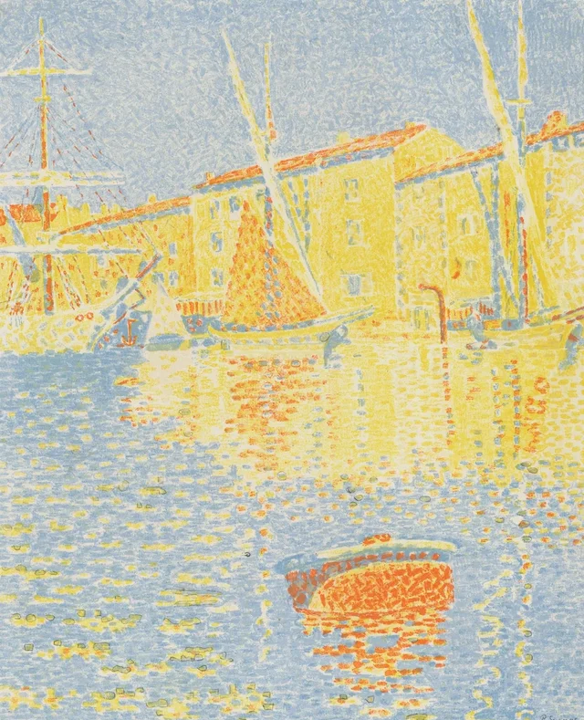 La boya (puerto de Saint-Tropez), Paul Signac