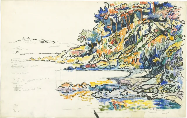 The Calanque at Saint Tropez