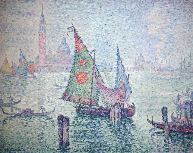 La vela verde, Paul Signac