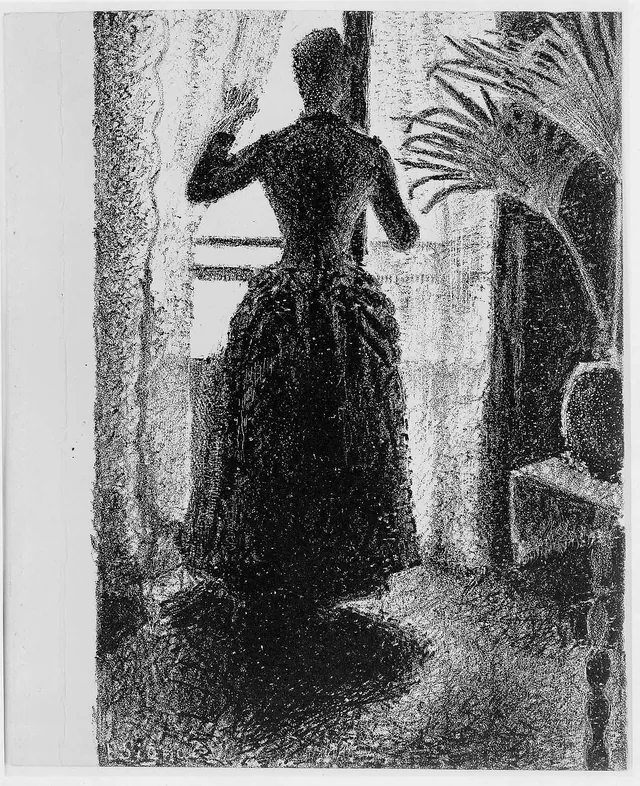 Dimanche Parisien ("Femme regardant a la Fentre")