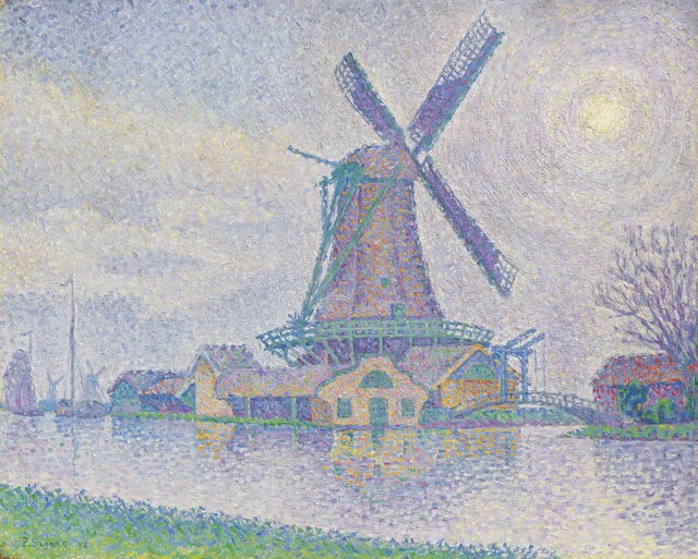 Le Moulin d'Edam, Paul Signac
