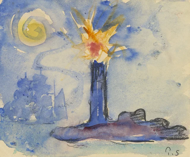 El faro, Paul Signac
