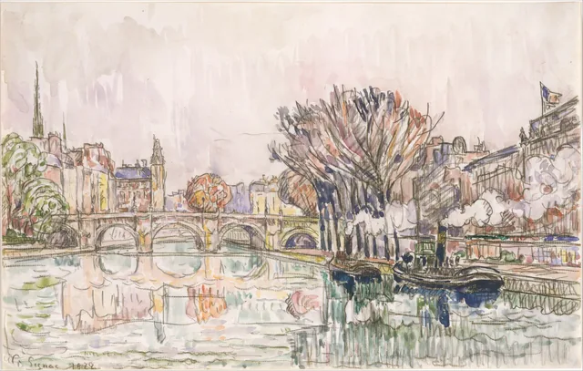 Le Pont-Neuf, Paris, Paul Signac