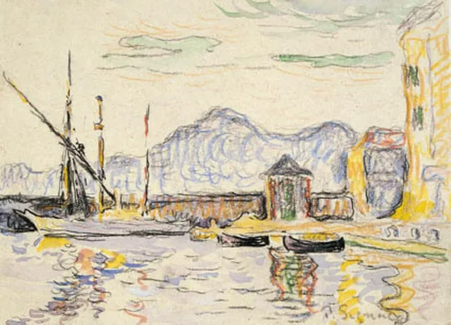 Le Port d'Antibes, Paul Signac