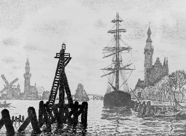 El puerto de Veere (Holanda)