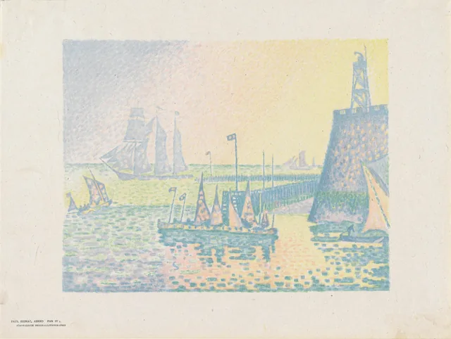 Evening (The Jetty of Vlissingen) (Abend (La jetée de Flessingue))