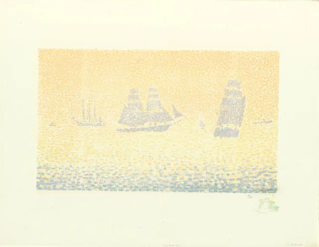 Les Bateaux, Paul Signac