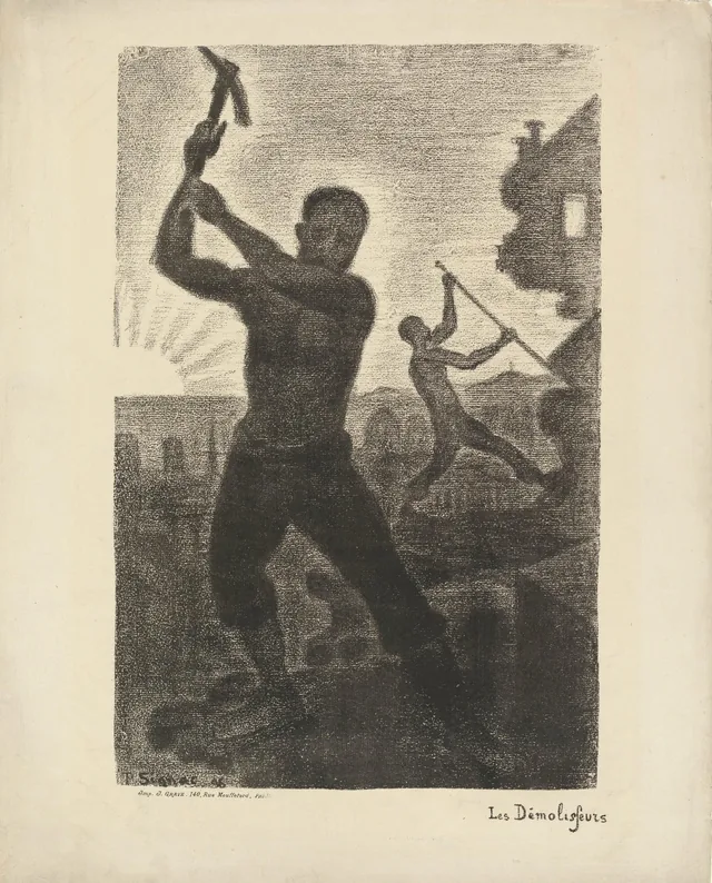 Demolishers (Les démolisseurs), Paul Signac