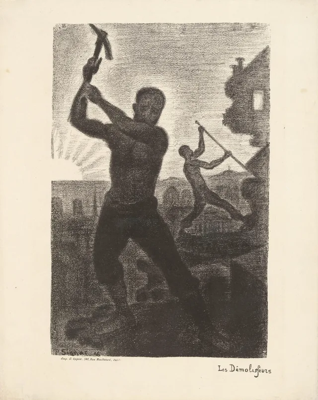 Demolishers (Les démolisseurs), Paul Signac