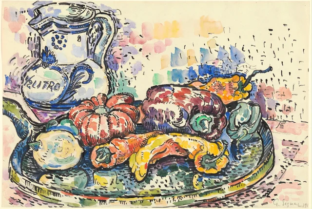 Nature morte à la cruche, Paul Signac