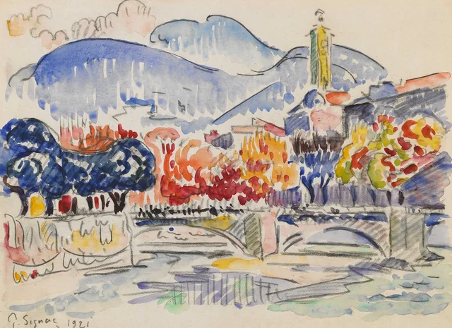 Niza, El Paillon, Paul Signac