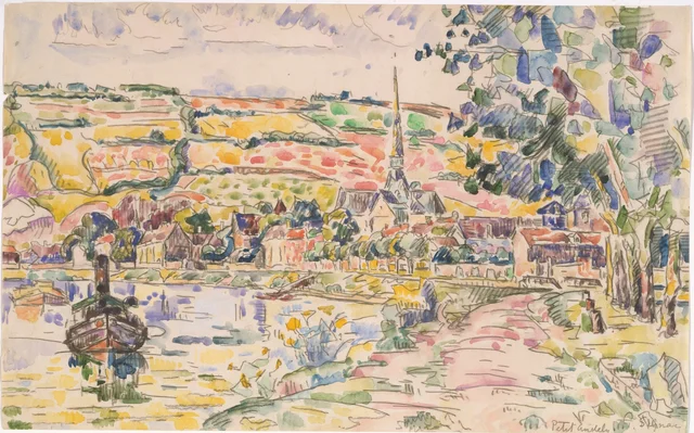 Petit-Andely, la berge, Paul Signac