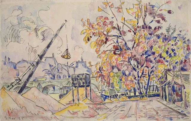 Muelle del Sena, París, Paul Signac