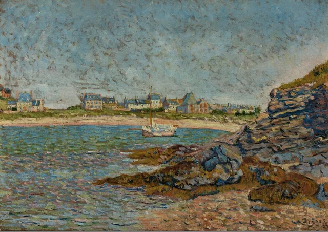 Vista de Port, Saint-Briac, Paul Signac