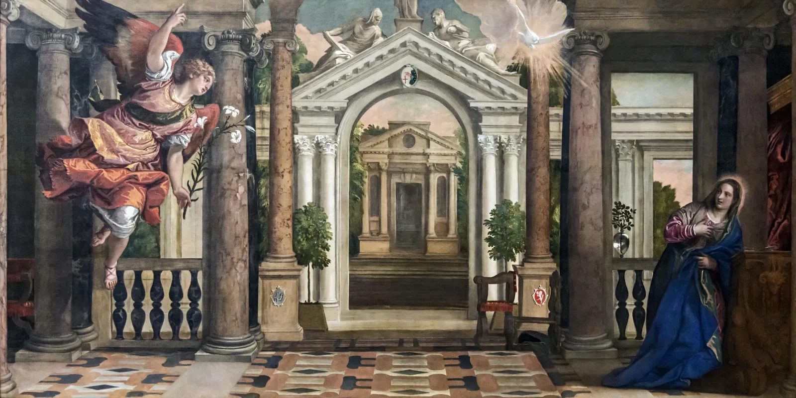 La Anunciación, Paul Véronèse