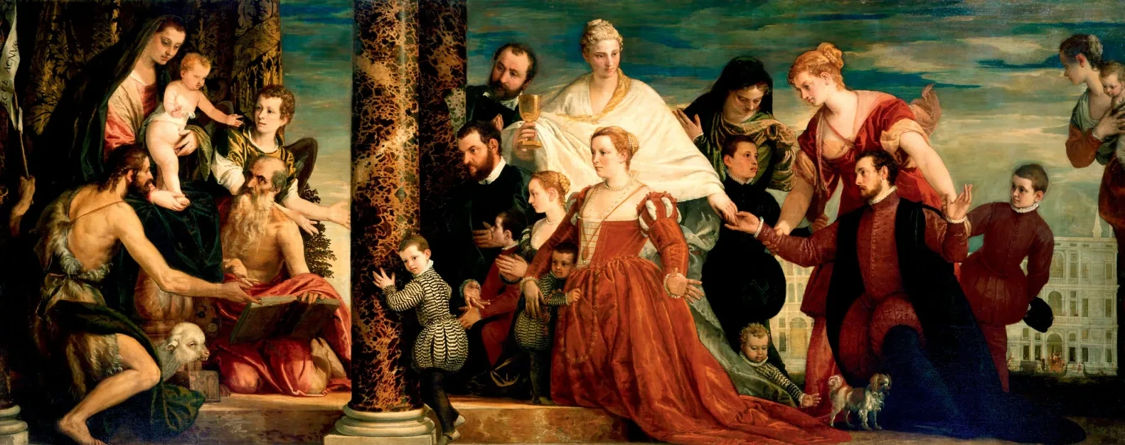 La Virgen de la familia Cuccina, Paul Véronèse