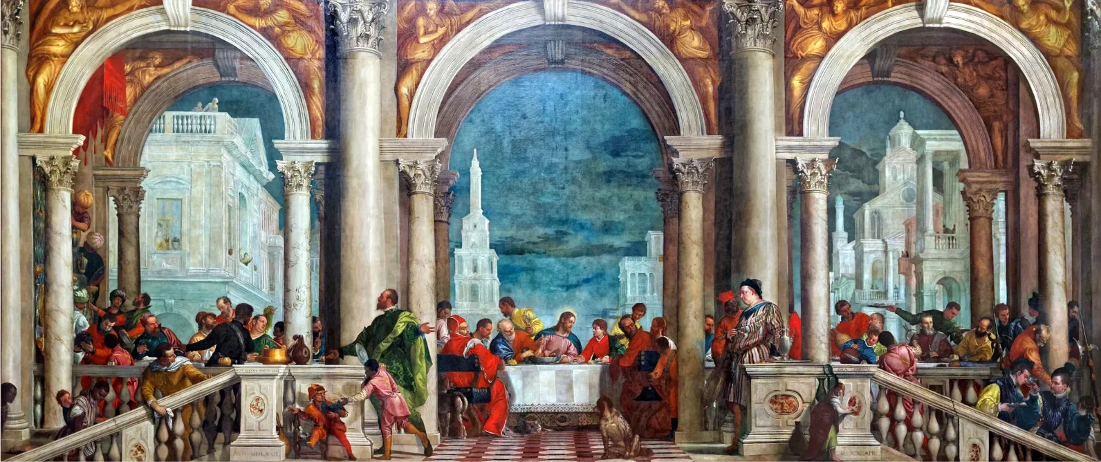 La cena en casa de Leví, Paul Véronèse