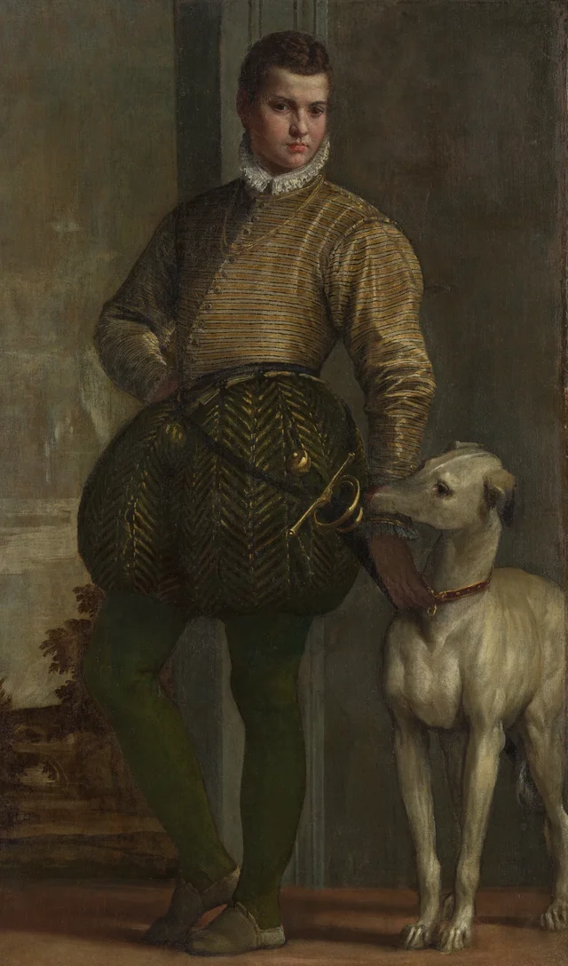 Muchacho con un galgo, Paul Véronèse