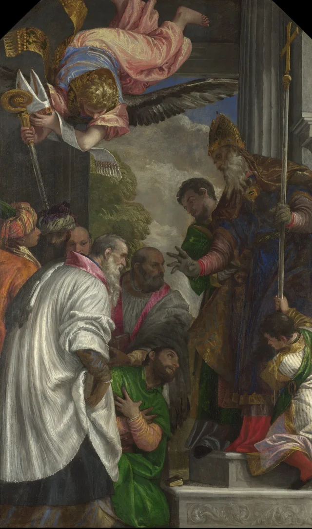 La consagración de san Nicolás, Paul Véronèse