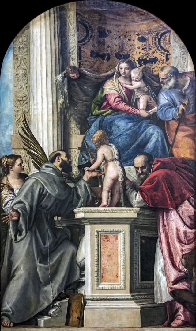 Madonna and Child with Saints (Bonaldo Altarpiece), Paul Véronèse