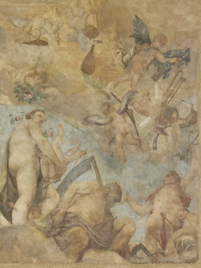 The Seven Planetary Deities: Venus, Saturn and Mercury, Paul Véronèse