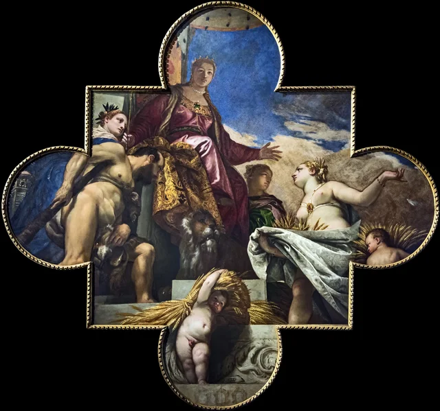 Veneza recebe a homenagem de Hércules e Ceres