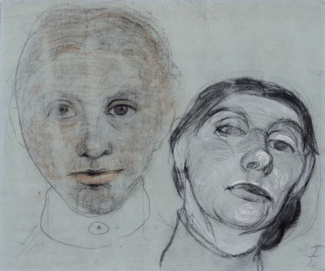 Dos cabezas, Paula Modersohn-Becker