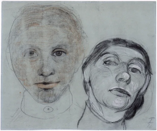 Two Heads, Paula Modersohn-Becker