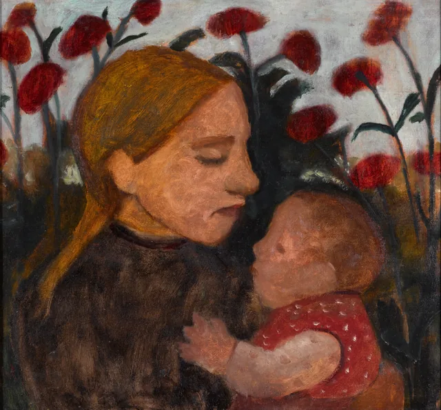 Girl with Child, Paula Modersohn-Becker