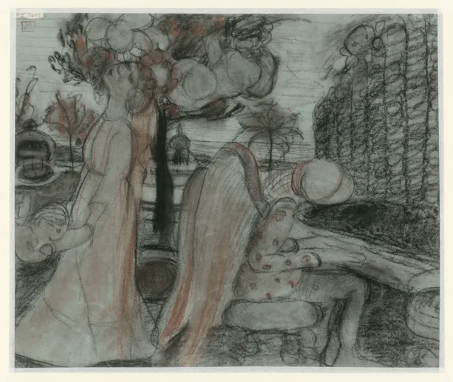 Girl and Angel Playing the Organ, Paula Modersohn-Becker