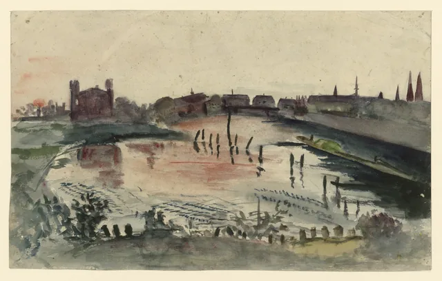 The Wasserkunst near Bremen, Paula Modersohn-Becker