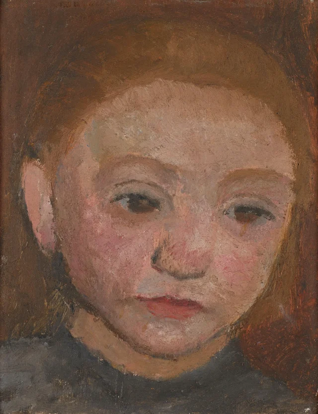 Cabeza de una joven