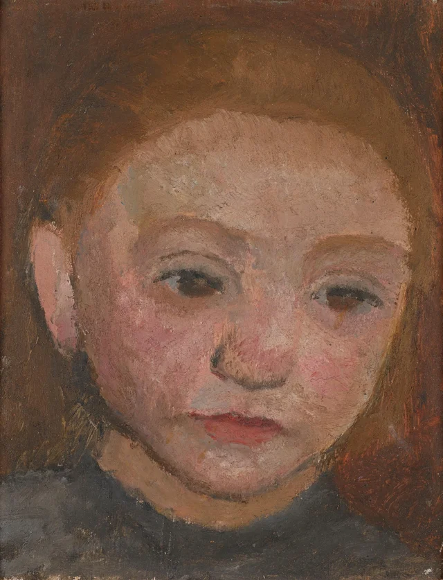 Head of a Girl (II), Paula Modersohn-Becker