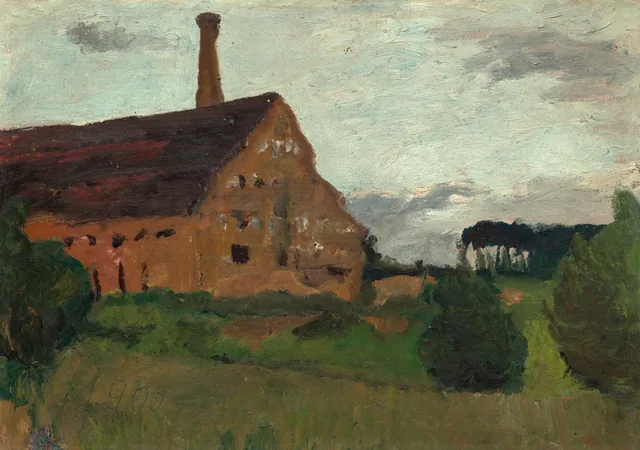 Old Factory, Paula Modersohn-Becker