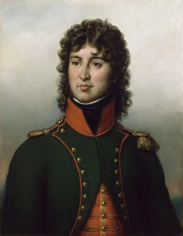 1792年、第12猟騎兵連隊の少尉ジョアシャン・ミュラ(1767-1815年), Paulin Guérin