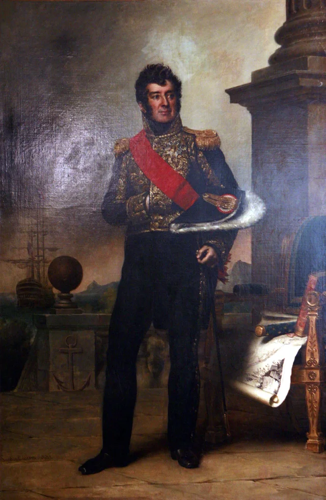 Portrait de l'amiral comte Truguet, Paulin Guérin