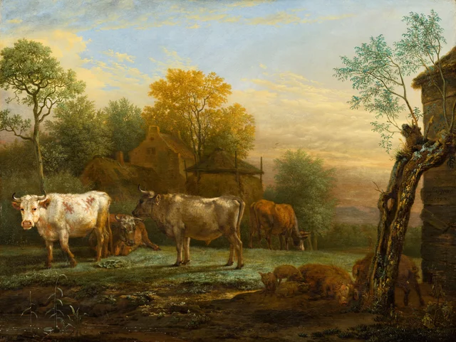 Cattle in a Meadow, Paulus Potter
