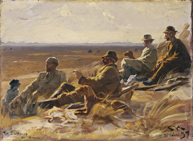 Chasseurs de Skagen, Peder Severin Krøyer