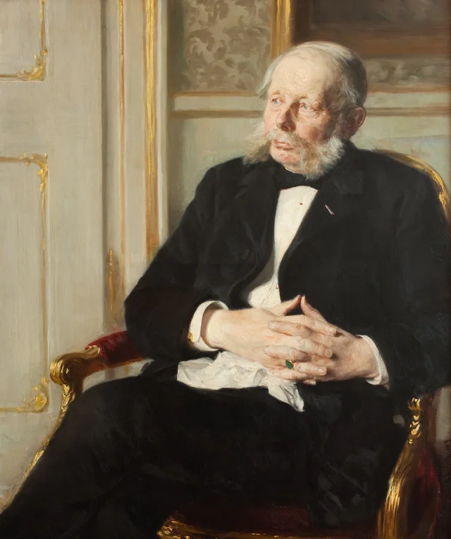 El barón Otto Ditlev Rosenørn-Lehn, Peder Severin Krøyer