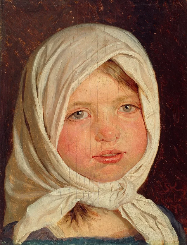 Niña pequeña de Hornbæk