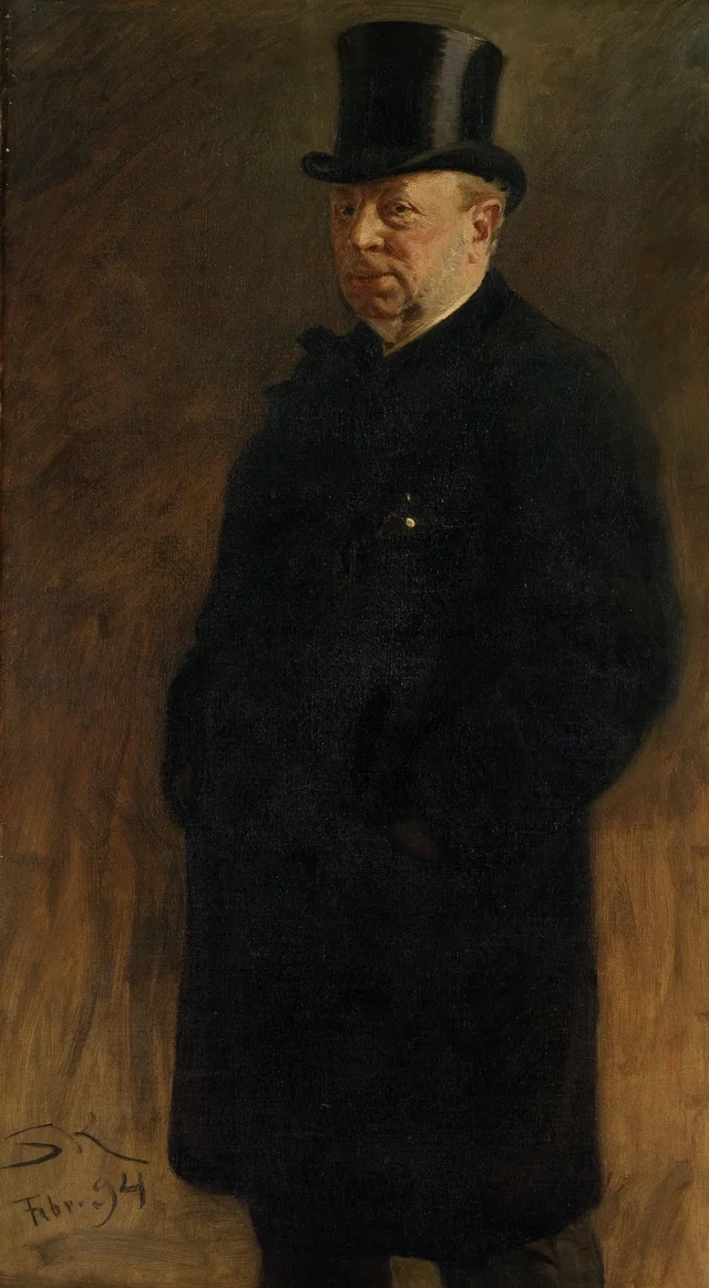 Retrato de un hombre (probablemente Peter Nicolaj Damm)