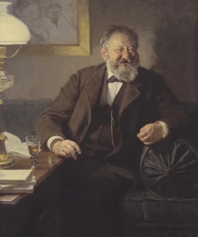 Retrato de Sophus Schandorph, Peder Severin Krøyer