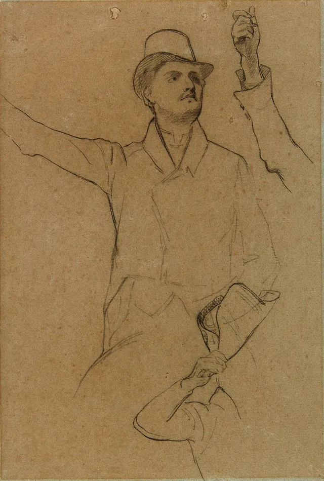 Mãos - Estudo, Pedro Américo