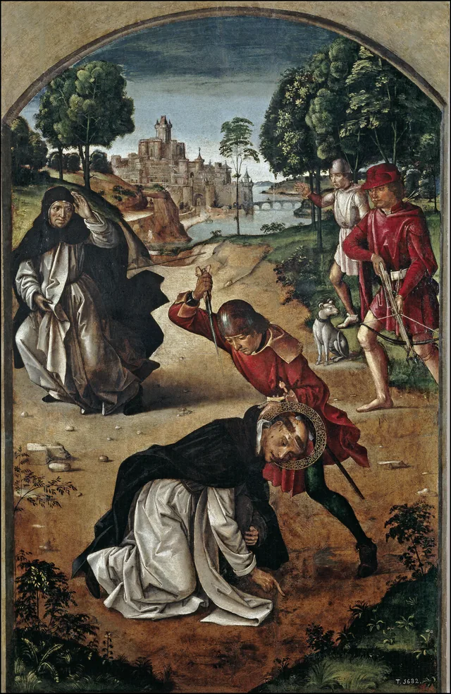 The Death of Saint Peter Martyr, Pedro Berruguete
