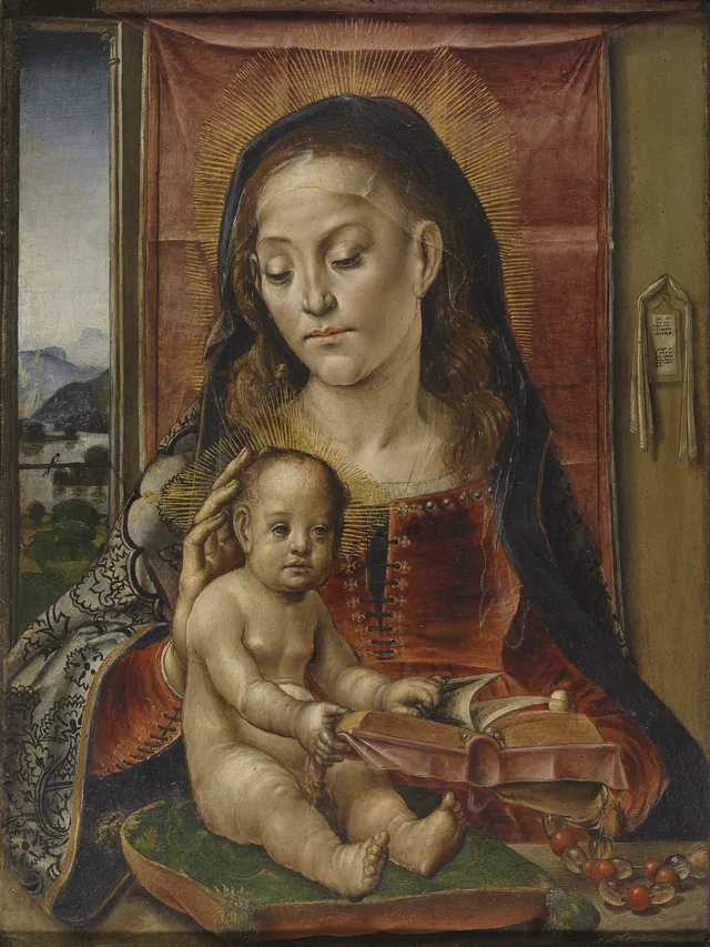 The Virgin and Child, Pedro Berruguete