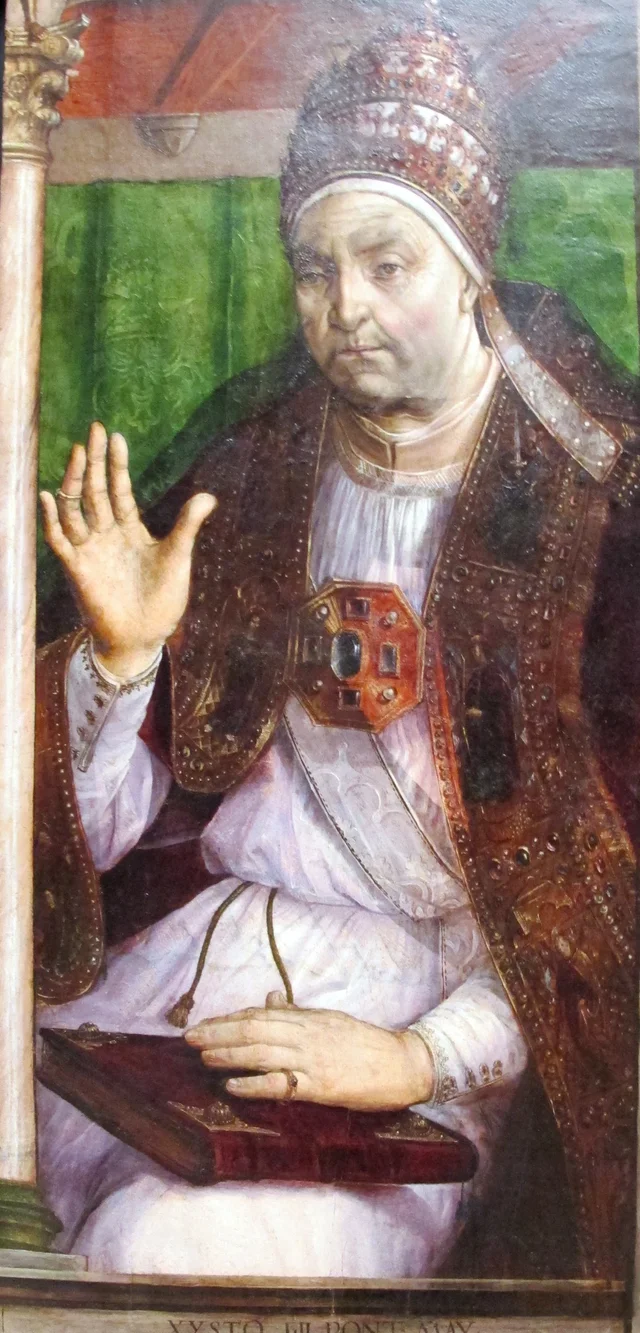 Sixte IV, pape, Pedro Berruguete