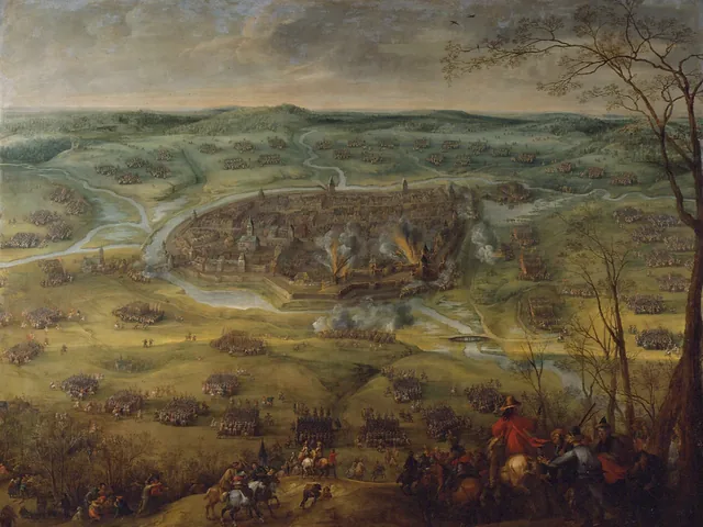 The Siege of Neuburg, 1641, Peeter Snayers