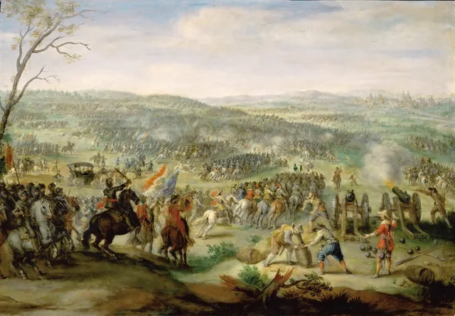 Presumed Depiction of the Battle of White Mountain near Prague (1620), Peeter Snayers